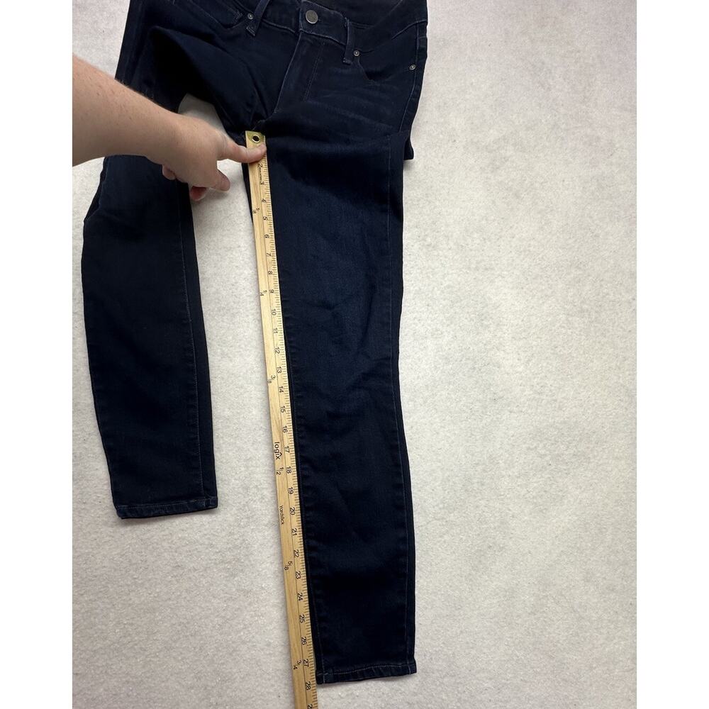 Paige Jeans Womens Size 25 Hoxton Ankle Skinny Dark Wash Blue - Picture 5 of 8
